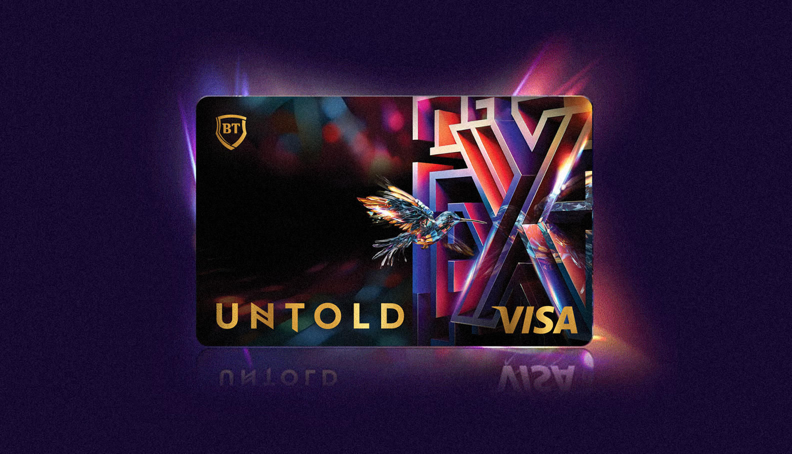 Pay with magic with the BT Visa UNTOLD UNTOLD card