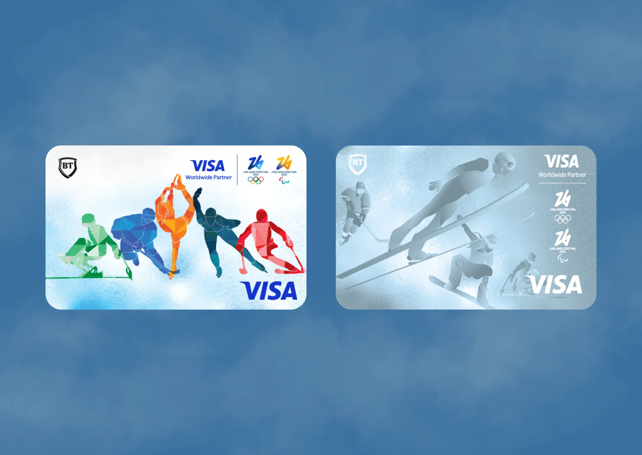 Sport unites the world: BT digital card in lei or euros, inspired by the Milan-Cortina Winter Olympics