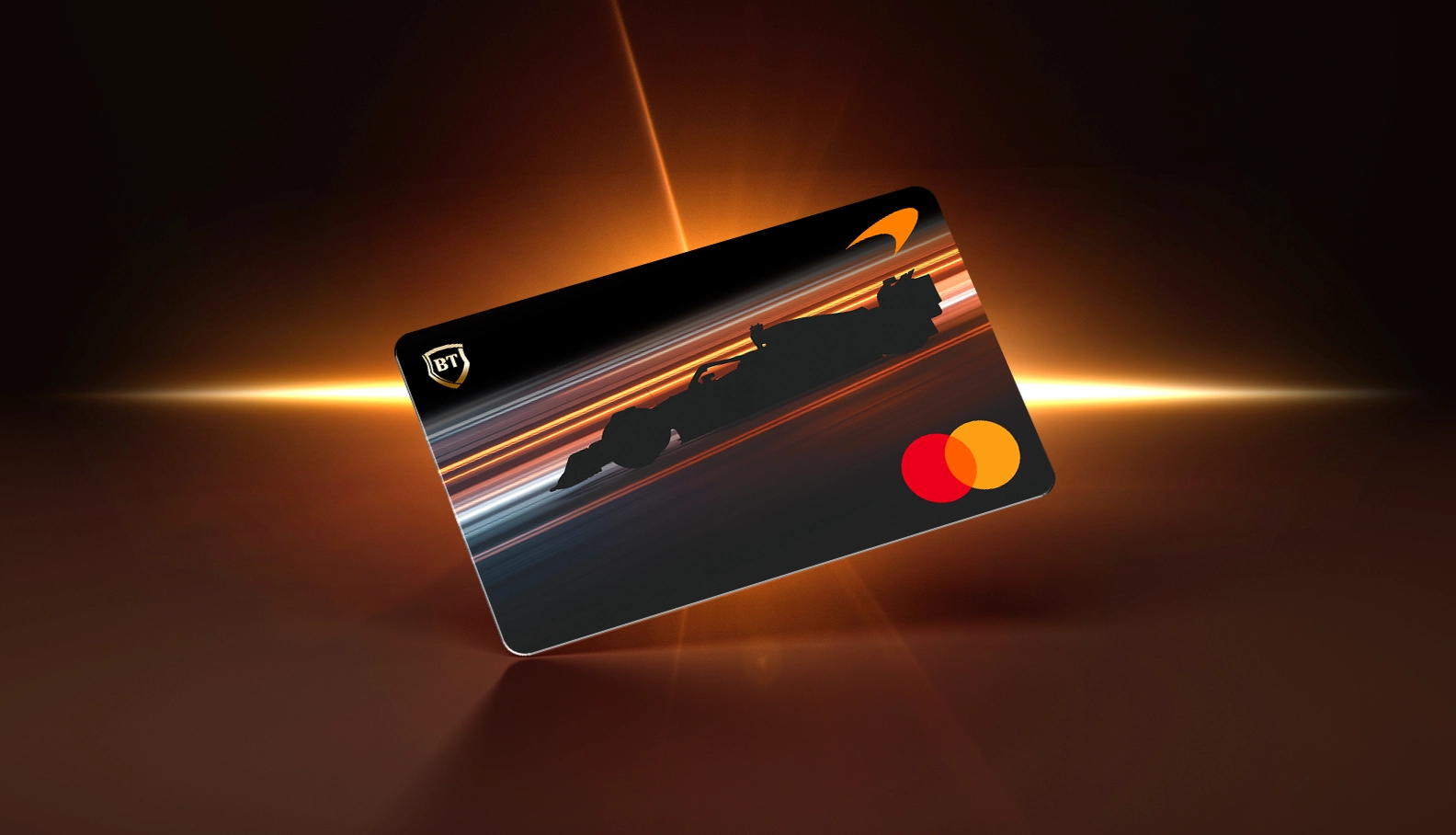 Premium physical card, in euros, inspired by the McLaren F1 Team